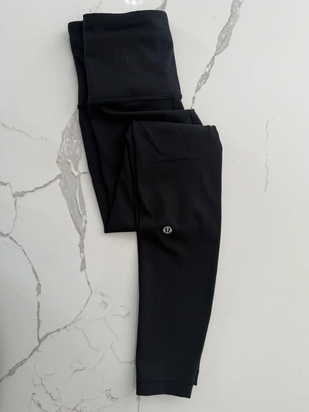 lululemon athletica Black Ribbed High-Waist Leggings - Picture 2 of 5